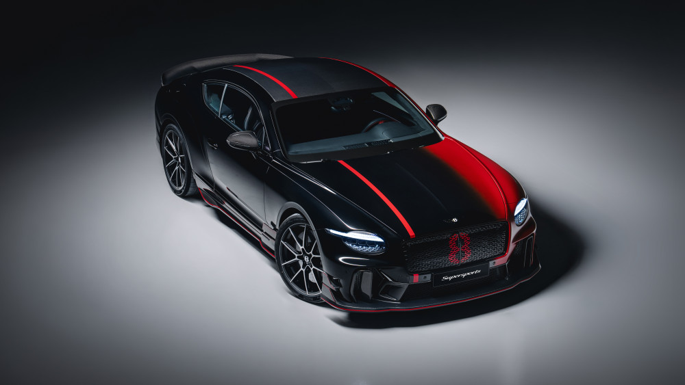 Midnight Bentley Continental GT wallpaper