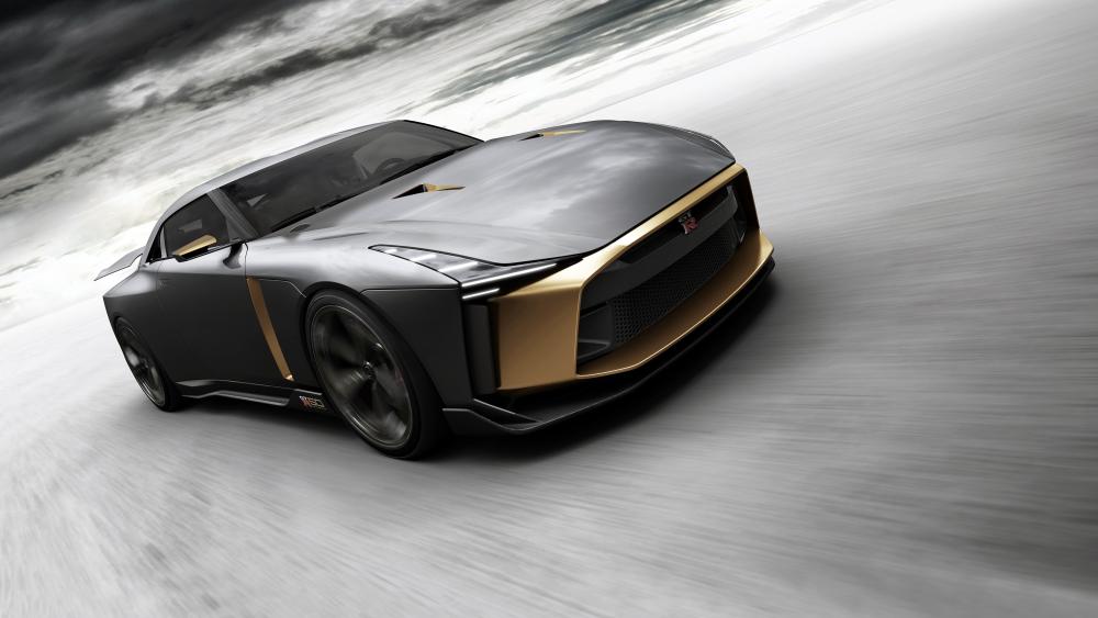 Nissan GT R50 Concept in Motion wallpaper