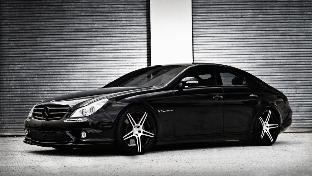 Mercedes-Benz CLS-Class Black Beauty wallpaper