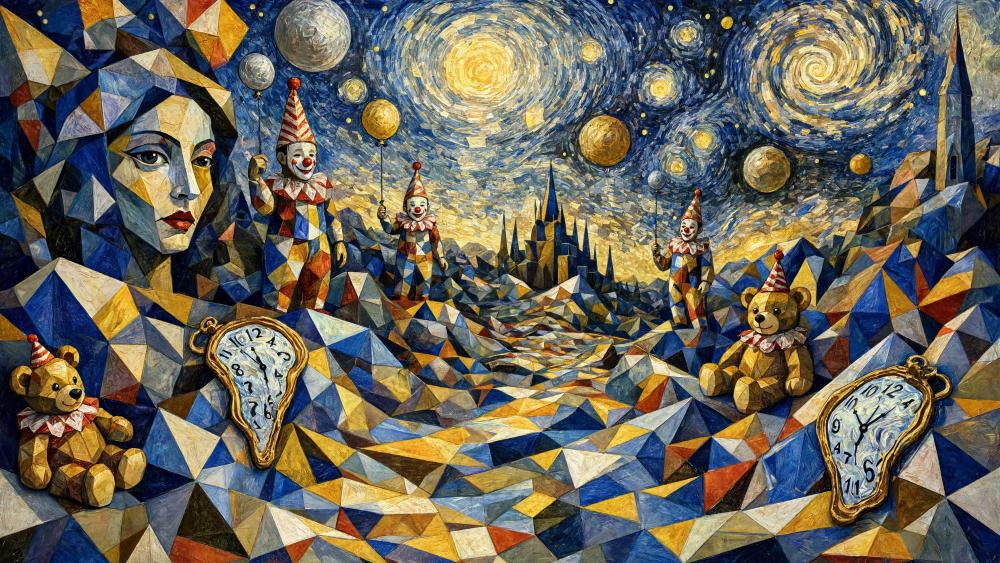 Cosmic Art Dream wallpaper