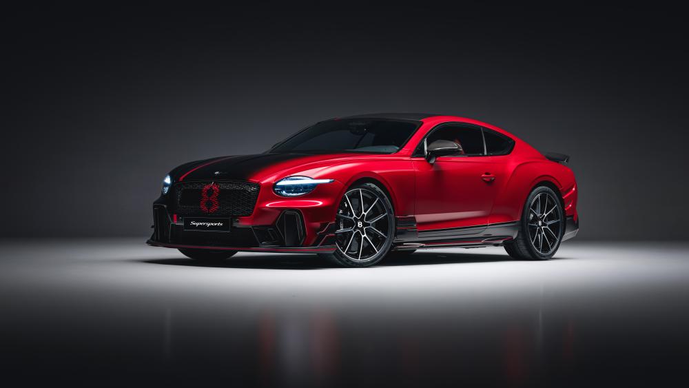 Bentley Continental GT Supersports Red Elegance wallpaper