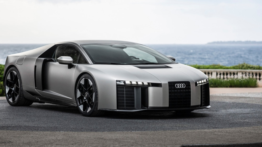 Audi Nuvolari Concept by the Sea wallpaper