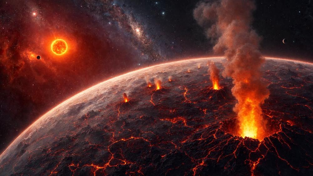 Volcanic Explosion wallpaper