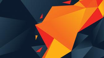 Low-poly abstract art - backiee