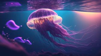 Luminous Depths of Ocean Wonder wallpaper