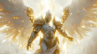 Angel of Light Ascending wallpaper