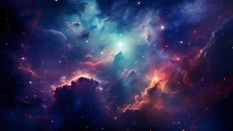 Galactic Dreams Artificial Intelligence Art wallpaper