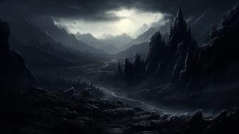 Dark Mysteries of the Enchanted Valley wallpaper