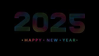 Festive 2025 New Year Celebration Wallpaper wallpaper