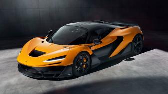 McLaren W1 Power and Elegance in Motion wallpaper