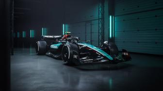 High-Speed Elegance: Mercedes AMG Formula 1 wallpaper