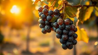 Bunch of grapes  wallpaper