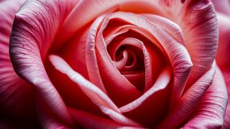 Pink Elegance in Bloom: A Rose's Gentle Dance wallpaper