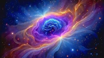 Space Flower wallpaper
