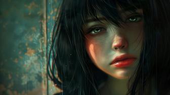 Emotional Glimpse into the Soul of an AI Creation wallpaper