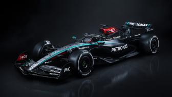Sleek Power Mercedes Formula 1 Excellence wallpaper