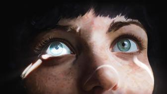Enigmatic Gaze of Anime Wonder wallpaper