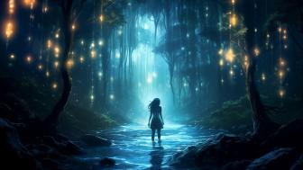 Enchanted Forest: A Journey Through Darkness and Magic wallpaper