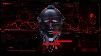 Technological Awakening in a Sci-Fi Realm wallpaper