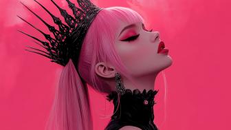 Royalty in Pink: A Fantasy Reimagined wallpaper