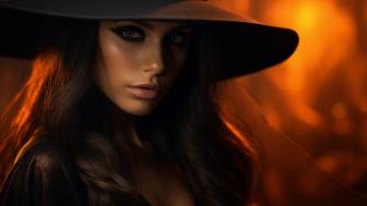 Timeless Elegance in Fiery Glow wallpaper