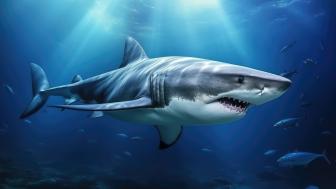 Great White Majesty in Stunning 8K Detail wallpaper