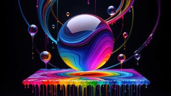 Dripping Marble wallpaper