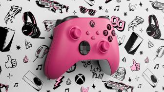 Playful Vibes with Pink Xbox Controller wallpaper