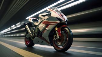 High-Speed Motorcycle Innovation in 5K wallpaper