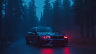 Twilight Cruise with the BMW M5 wallpaper