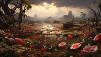Forgotten Realm of Blossoming Ruins wallpaper