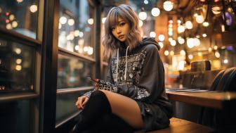 Cozy Evening in a Stylish Restaurant wallpaper