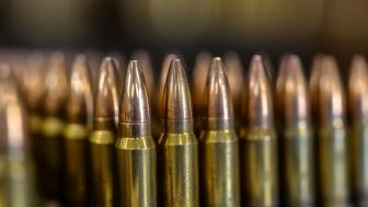 Ammunition Lineup in Sharp Focus wallpaper