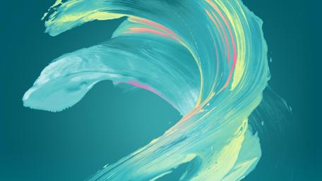 Swirling Hues of Creativity wallpaper