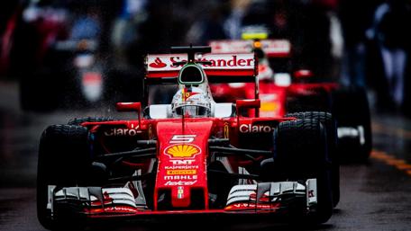 Speed and Precision on the F1 Track wallpaper