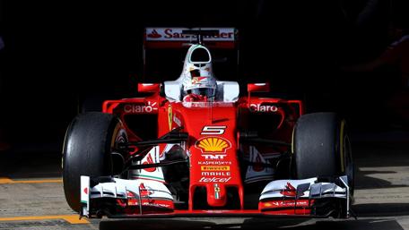 Ferrari F1 in Action wallpaper