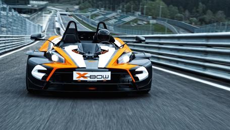 Thrilling Performance of a Supercar on the Track wallpaper