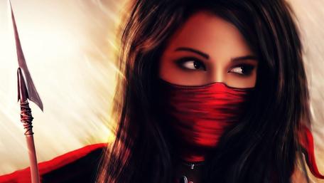 Mysterious Ninja Warrior Gaze wallpaper