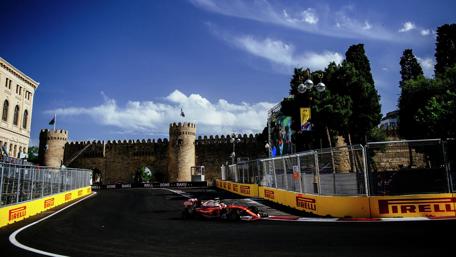 Ferrari F1 in Action on Historic Track wallpaper