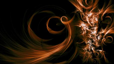 Swirls of Warmth and Light wallpaper