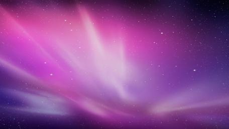Mystical Purple Galaxy Silhouette wallpaper