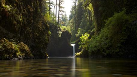 Punch Bowl Falls wallpaper