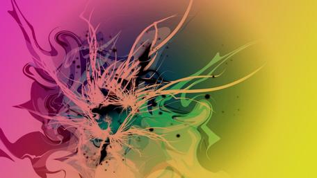 Vivid Energy Swirls and Flowing Colors wallpaper