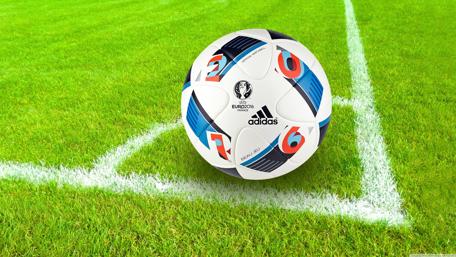 Superb Football Match Ready Field wallpaper