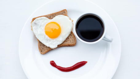 A Smiling Breakfast Delight wallpaper