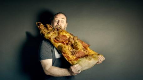 Giant Pizza Surprise wallpaper