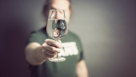 Reflections in Wineglass Capture Imagination wallpaper