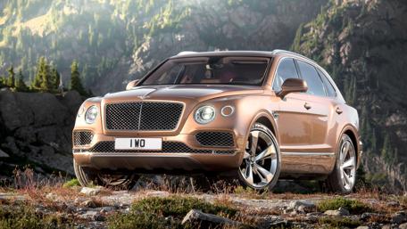 Luxurious SUV in a Majestic Landscape wallpaper