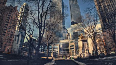 Urban Serenity in the Heart of NYC wallpaper