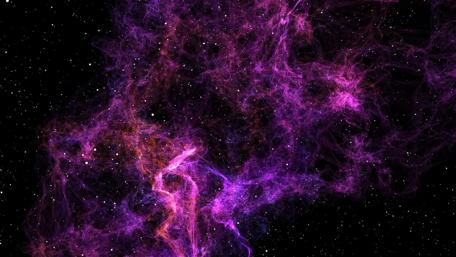 Purple nebula wallpaper